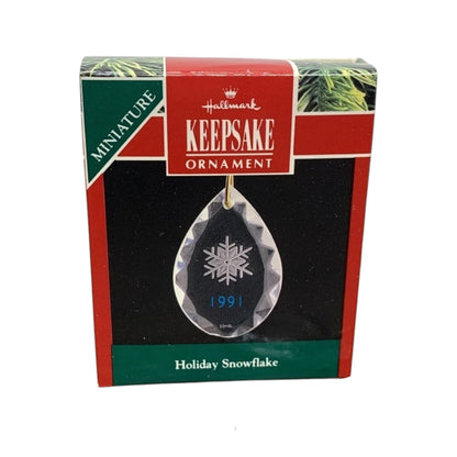 1991 Holiday Snowflake (Snowflake) Hallmark Ornament QXM599-7 Image2