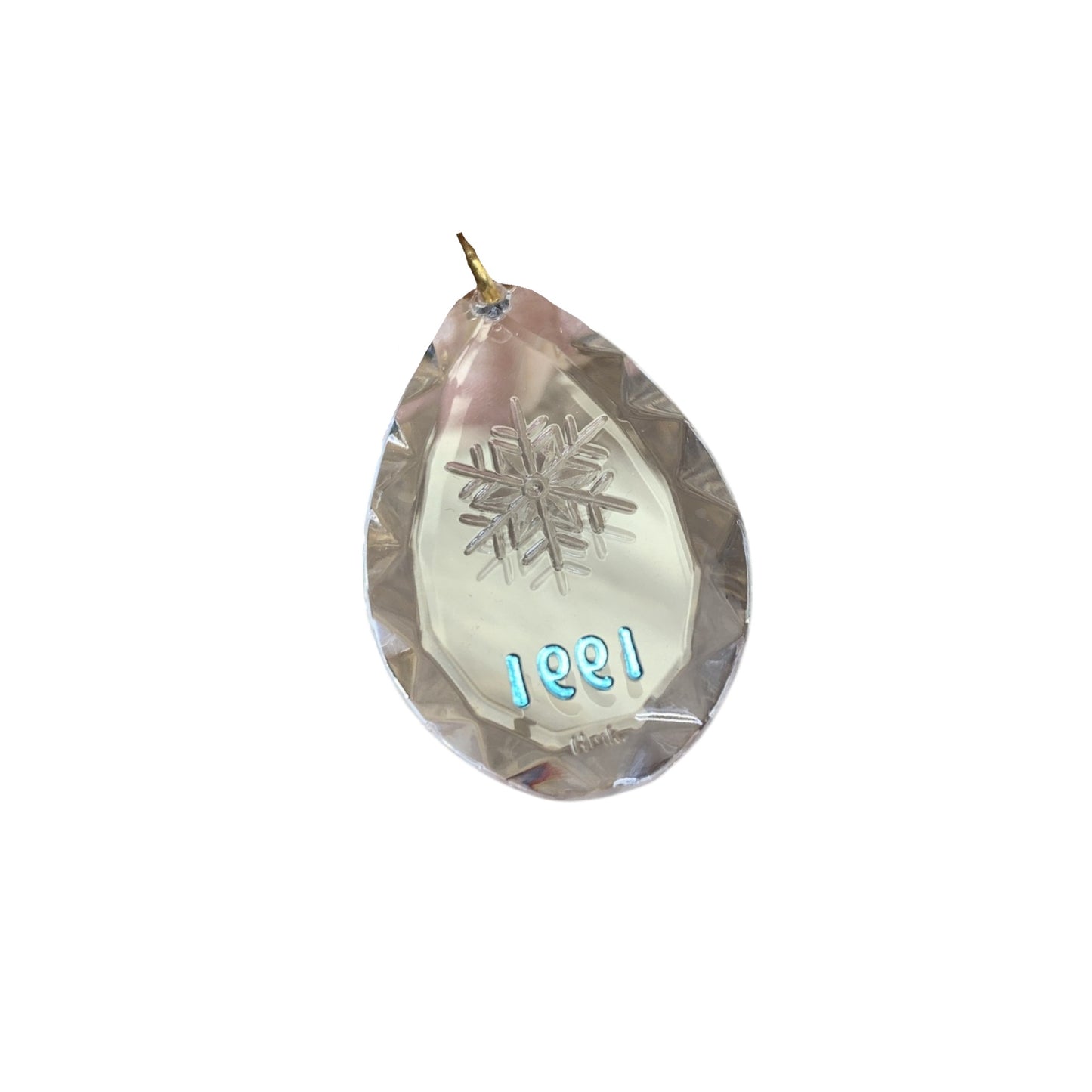 1991 Holiday Snowflake (Snowflake) Hallmark Ornament QXM599-7 Image5