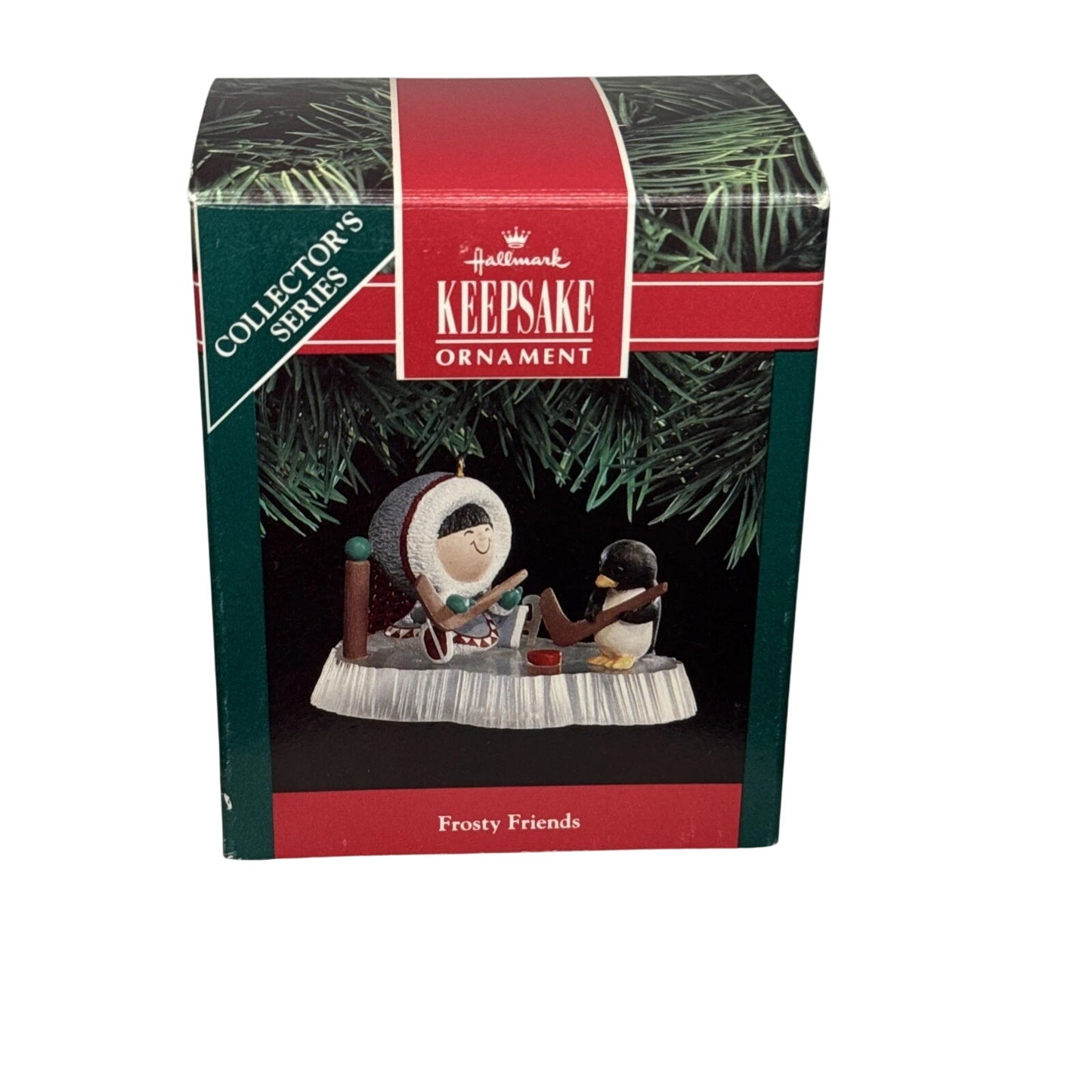 1991 Ice Hockey Hallmark Ornament (Frosty Friends) QX4327