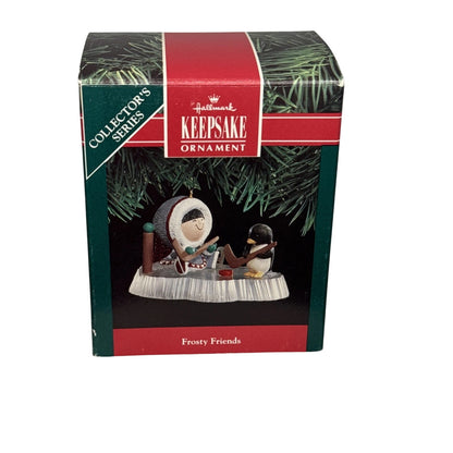 1991 Ice Hockey Hallmark Ornament (Frosty Friends) QX4327