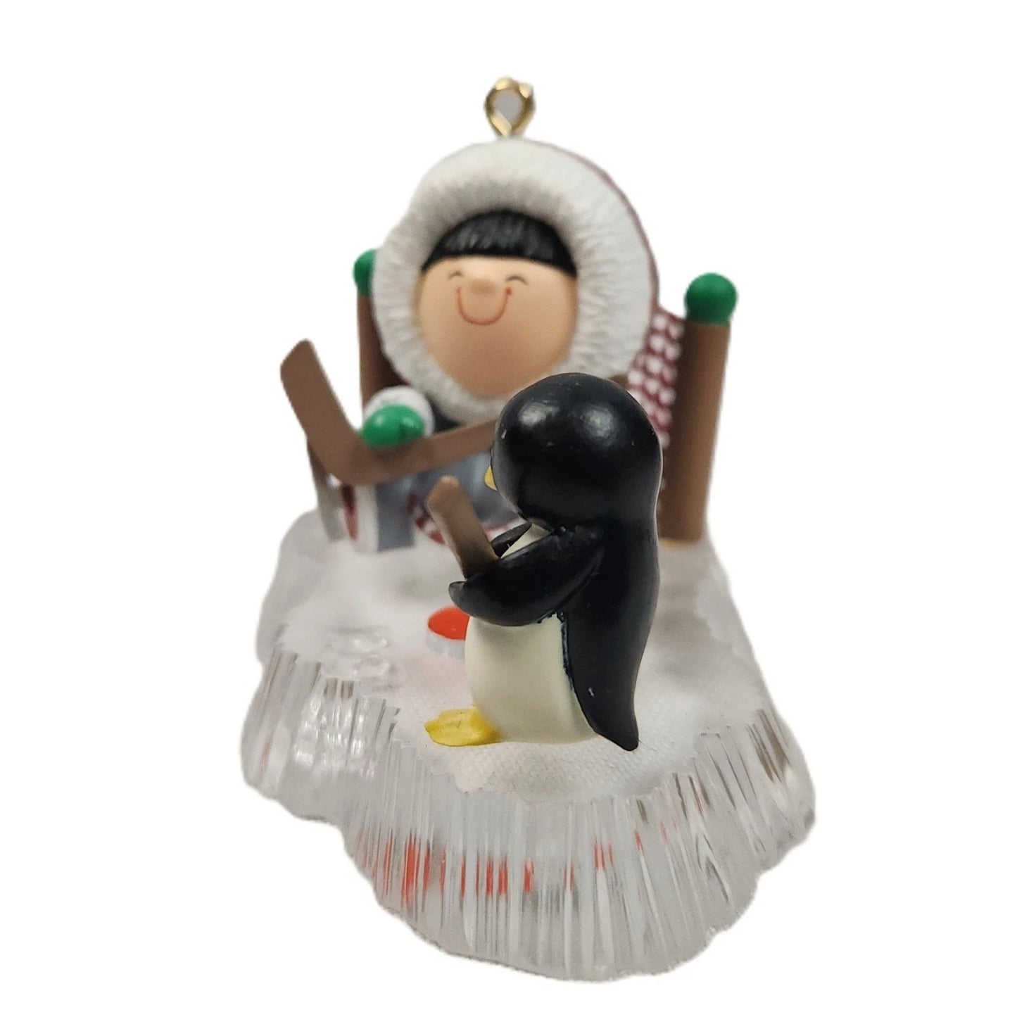 1991 Ice Hockey Hallmark Ornament (Frosty Friends) QX4327