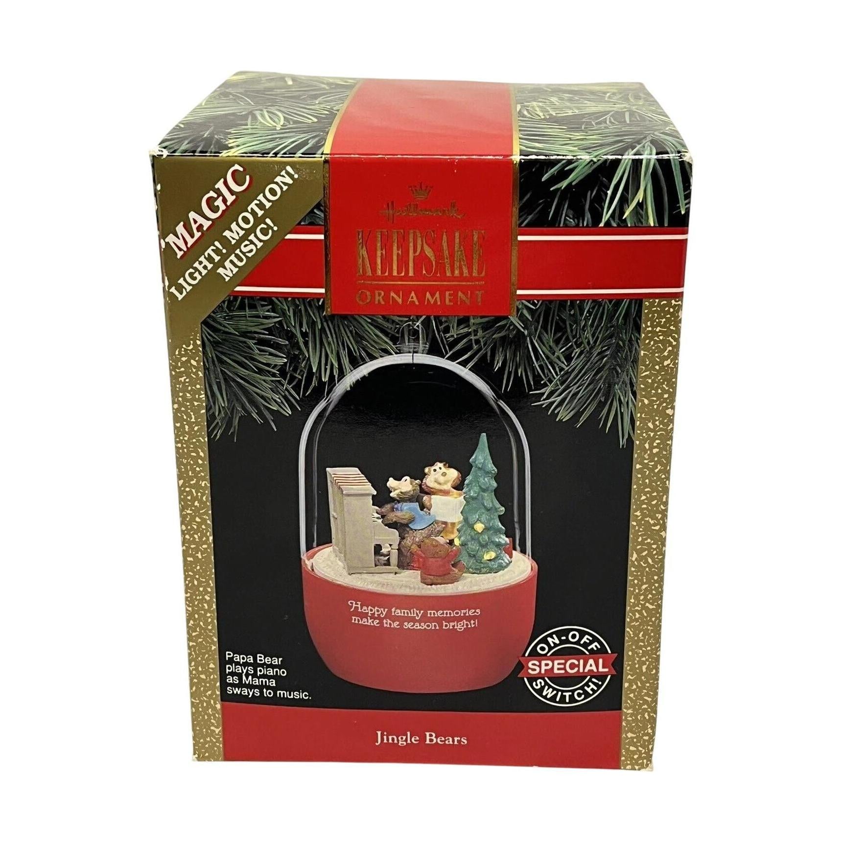 1991 Jingle Bears Hallmark Ornament (Jingle Bears) QLX7323 Image2