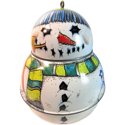 1991 Jolly Wolly Snowman Hallmark Ornament (Snowmen) QX5427