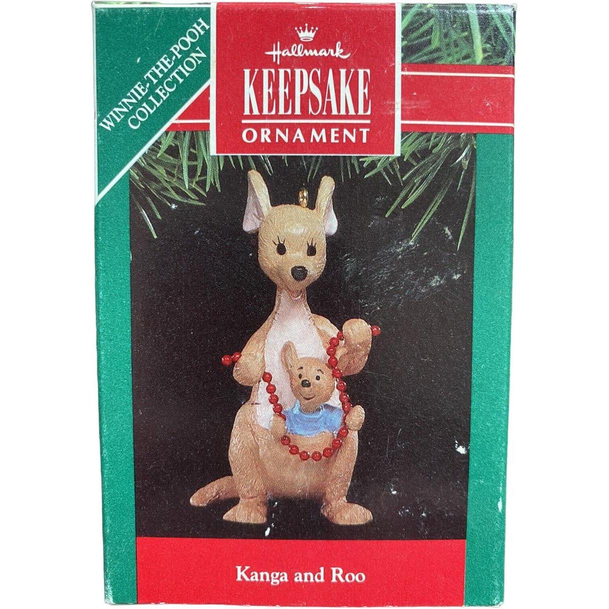1991 Kanga and Roo Hallmark Ornament (Winnie the Pooh) QX5617