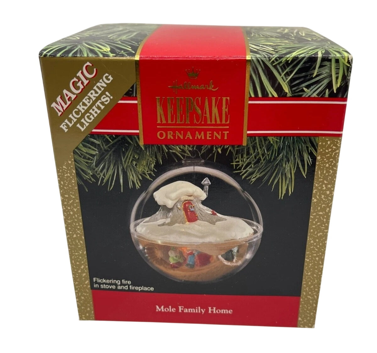 1991 Mole Family Home Hallmark Ornament (Magic Globe) QLX7149
