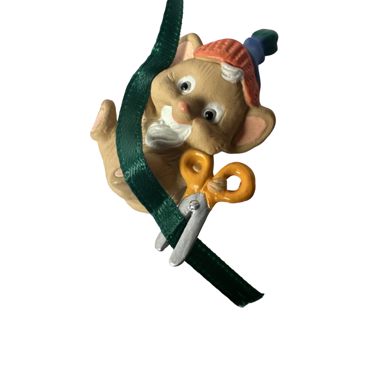 1991 On a Roll Hallmark Ornament (Mouse) QX5347 Image3