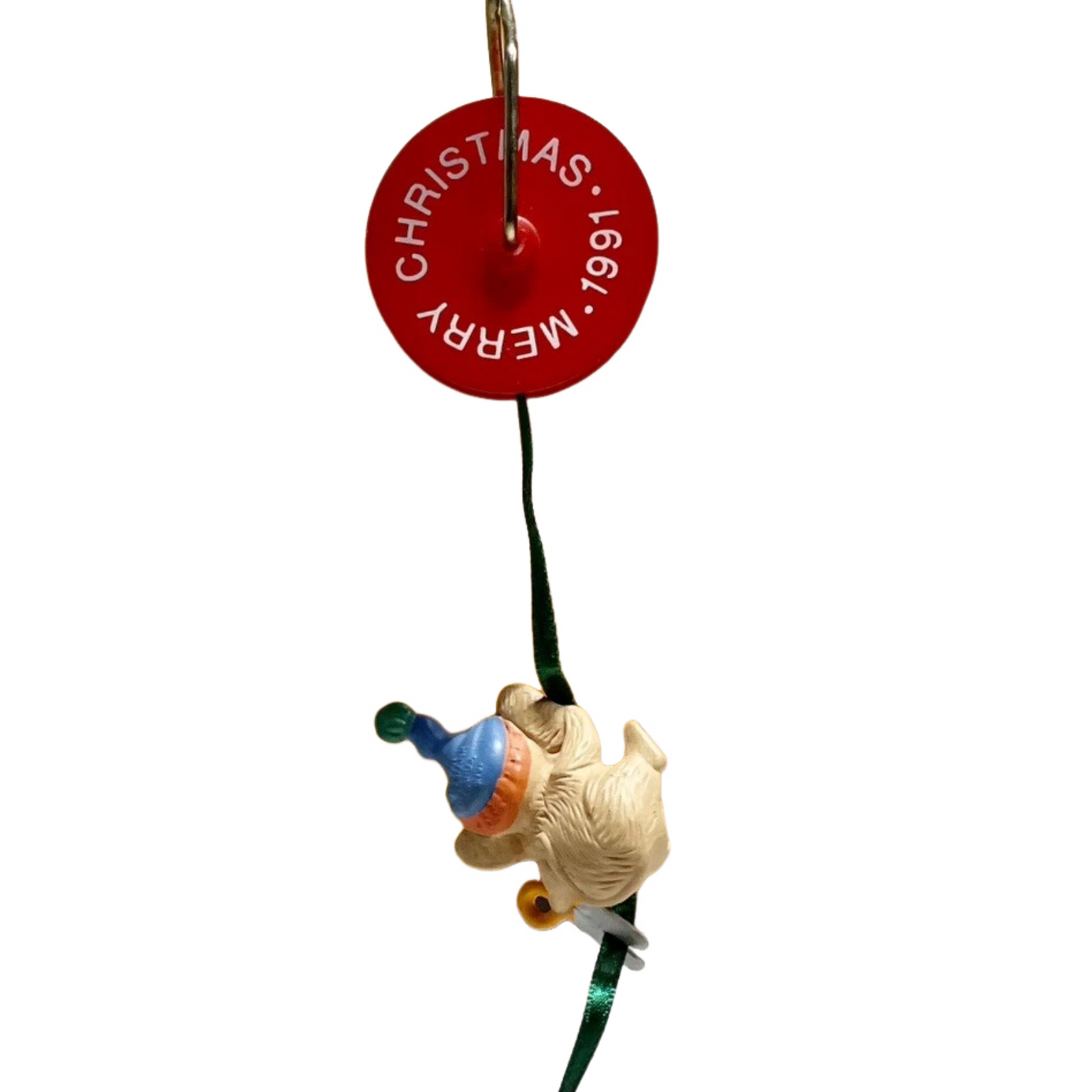 1991 On a Roll Hallmark Ornament (Mouse) QX5347 Image6