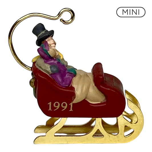 1991 Our First Christmas Together Hallmark Ornament (Our First Christmas) QXM5819 Image1