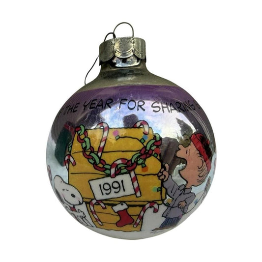 1991 Peanuts Hallmark Ornament (Peanuts) QX2257 Image1