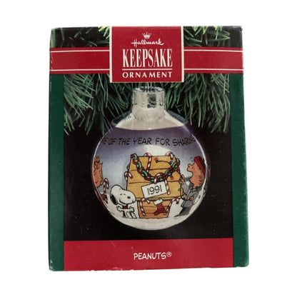 1991 Peanuts Hallmark Ornament (Peanuts) QX2257 Image2