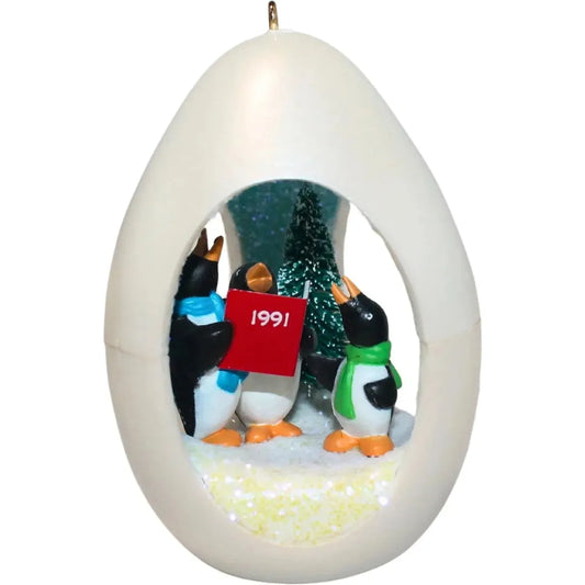 1991 Polar Carols Hallmark Ornament (Winter Surprise) QX4277