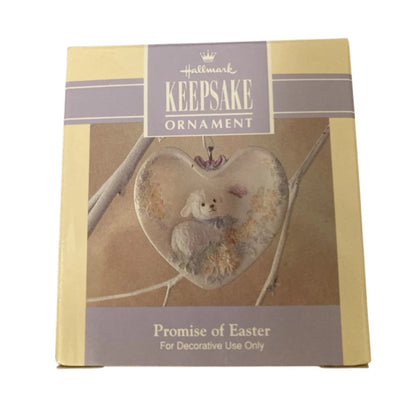1991 Promise of Easter - Lamb Hallmark Ornament (Easter) QEO9314 Image2