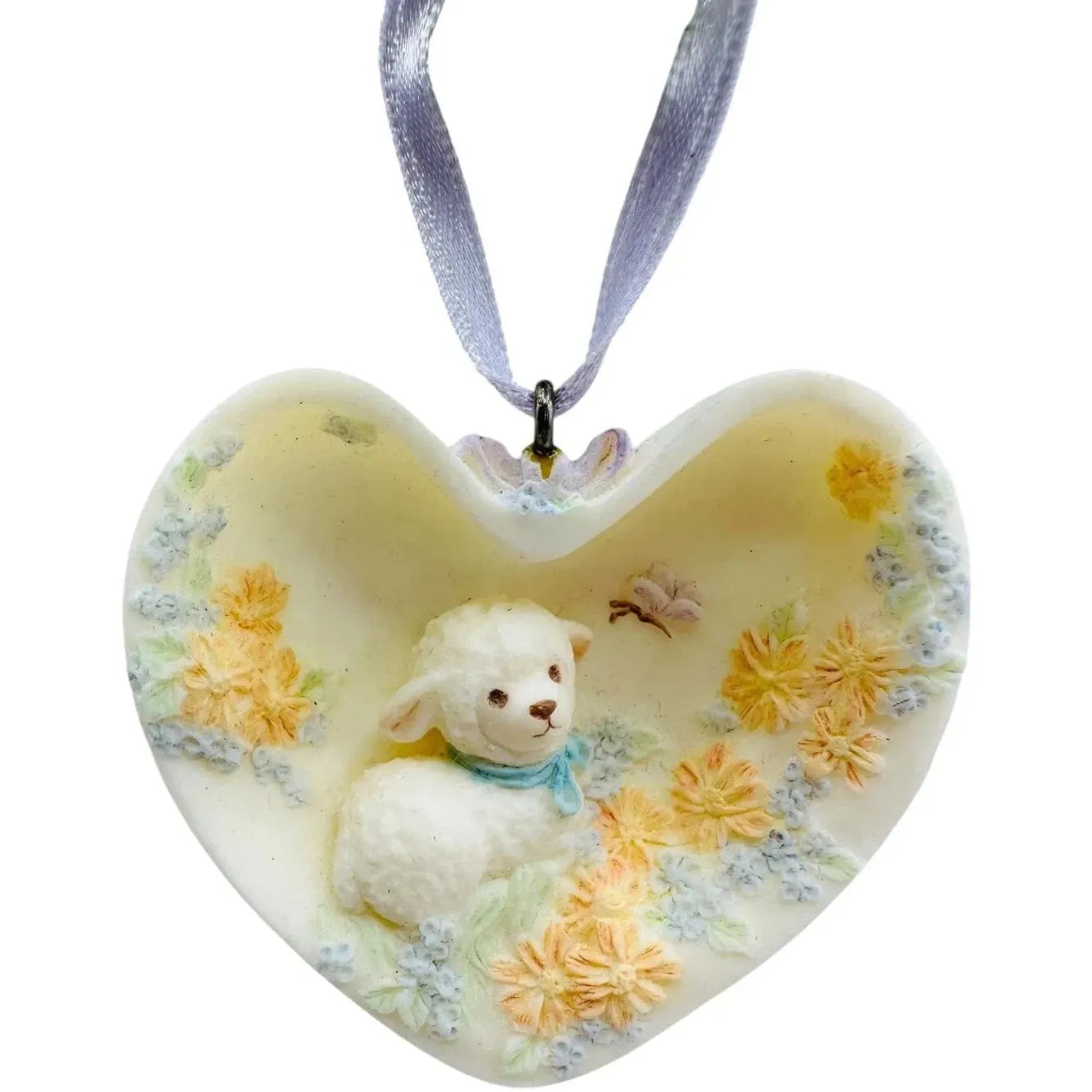 1991 Promise of Easter - Lamb Hallmark Ornament (Easter) QEO9314