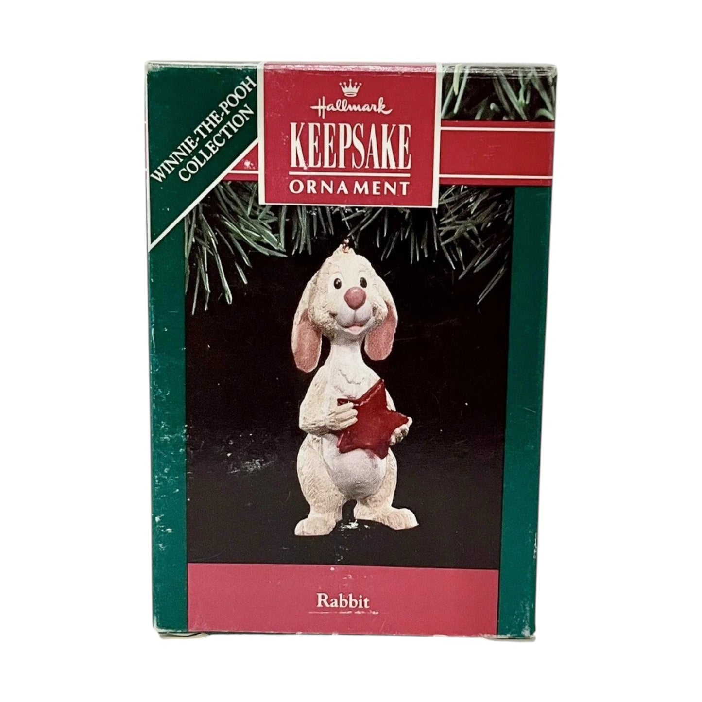 1991 Rabbit Hallmark Ornament (Winnie the Pooh) QX5607 Image2