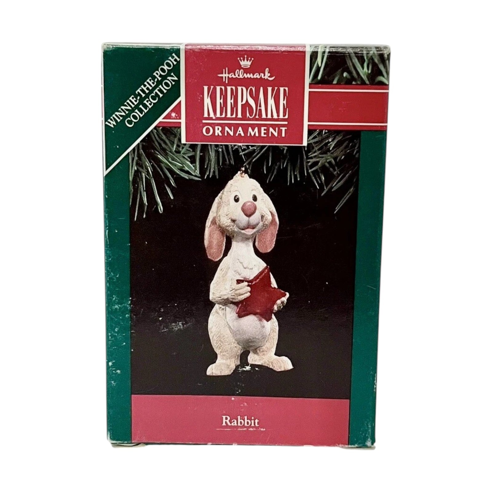 1991 Rabbit Hallmark Ornament (Winnie the Pooh) QX5607 Image2