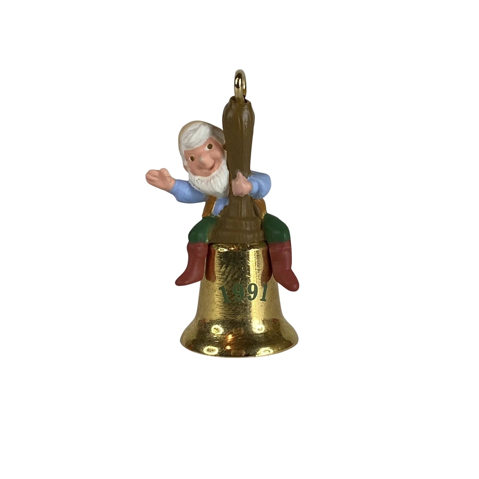 1991 Ring‑a‑Ding Elf Hallmark Ornament (Bell) QXM5669