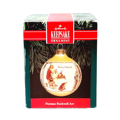 1991 Santa and His Helpers (Norman Rockwell Art)