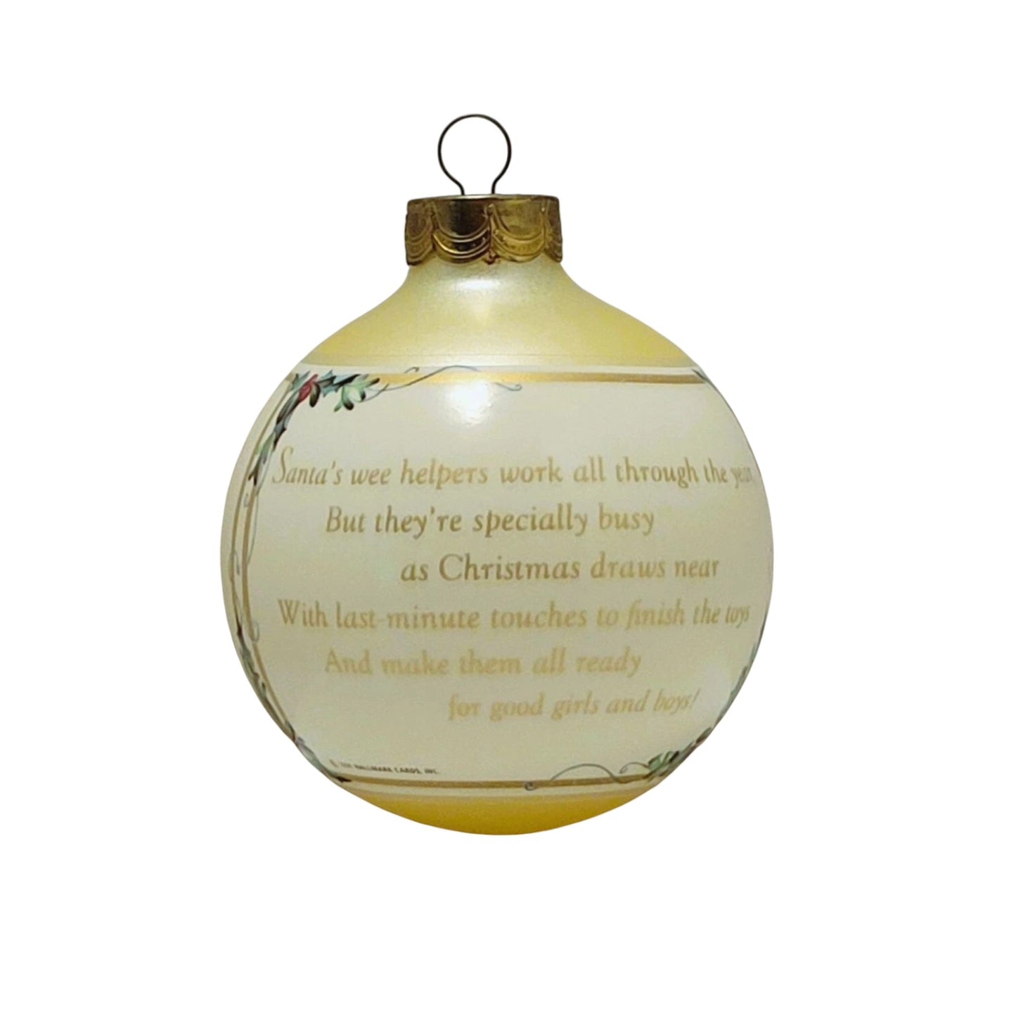 1991 Santa and His Helpers (Norman Rockwell Art)