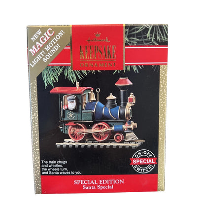 1991 Santa Special Hallmark Ornament (Train) QLX7167