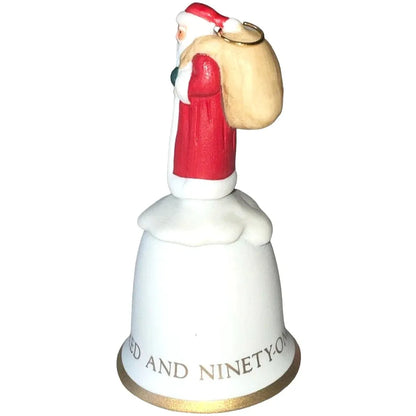 1991 Santa's Premiere Hallmark Ornament (Bell) QX5237