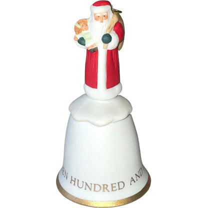 1991 Santa's Premiere Hallmark Ornament (Bell) QX5237