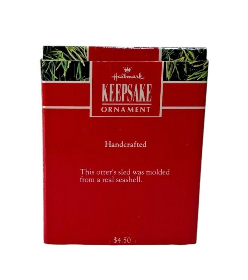 1991 Seaside Otter Hallmark Ornament (Animal) QXM5909