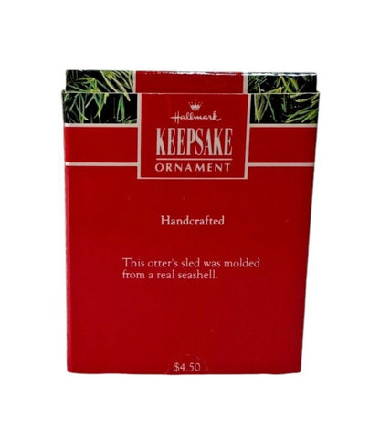 1991 Seaside Otter Hallmark Ornament (Animal) QXM5909