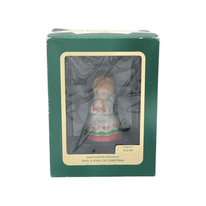 1991 Sing a Song of Christmas (Angels) Carlton Cards Heirloom Ornament 114873-7 Image2