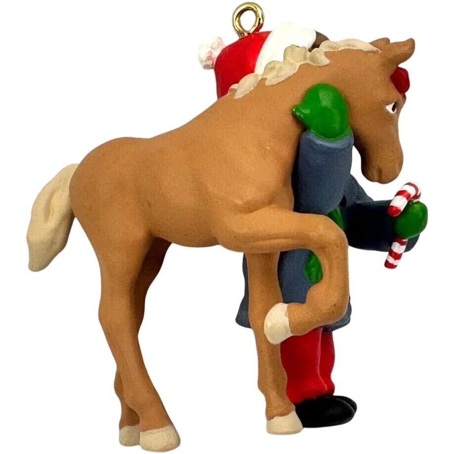 1991 Sweet Talk - Horse Hallmark Ornament (Animal) QX5367