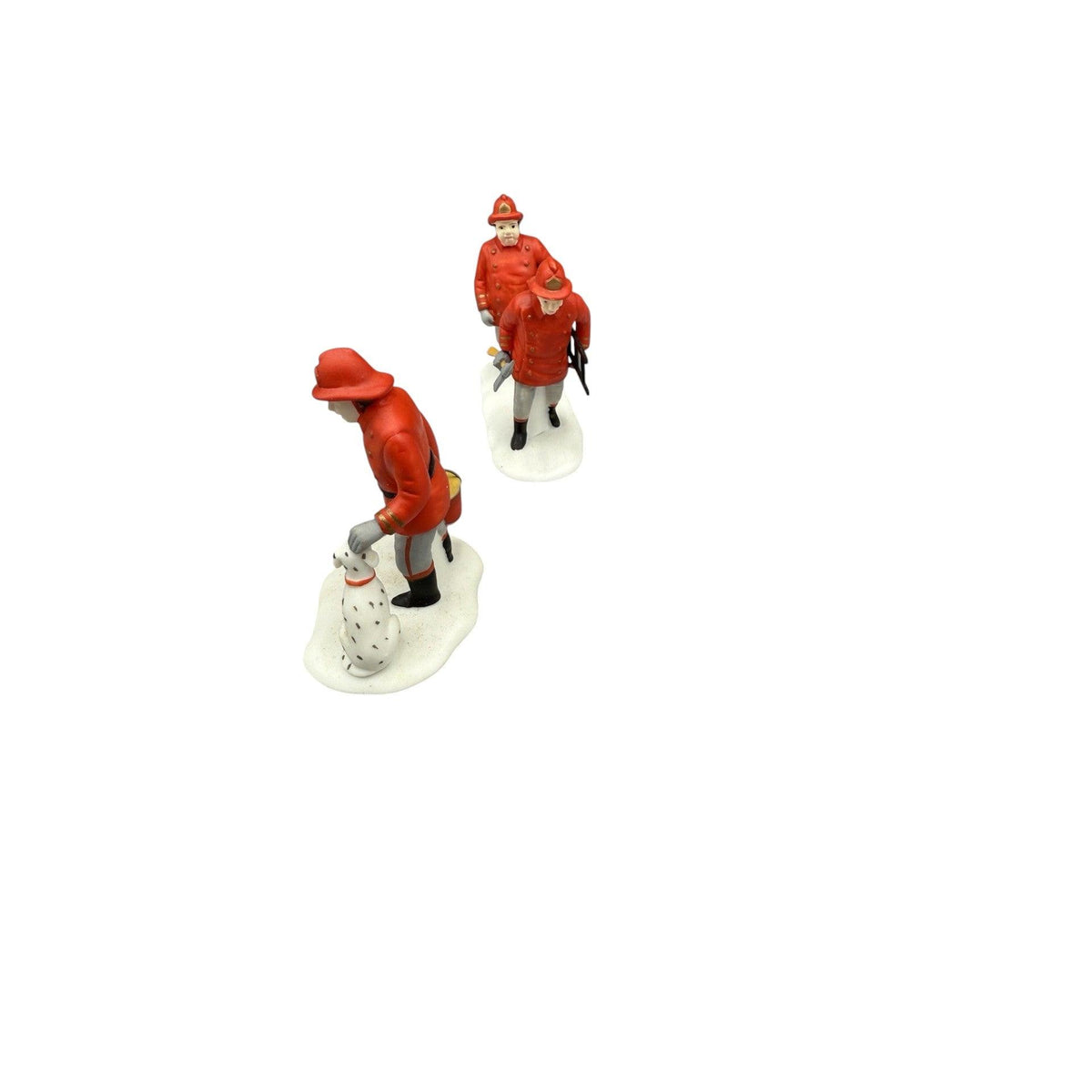 1991 The Fire Brigade – Set of 2 Department 56 Heritage Village #5546-8 1331888 Image3