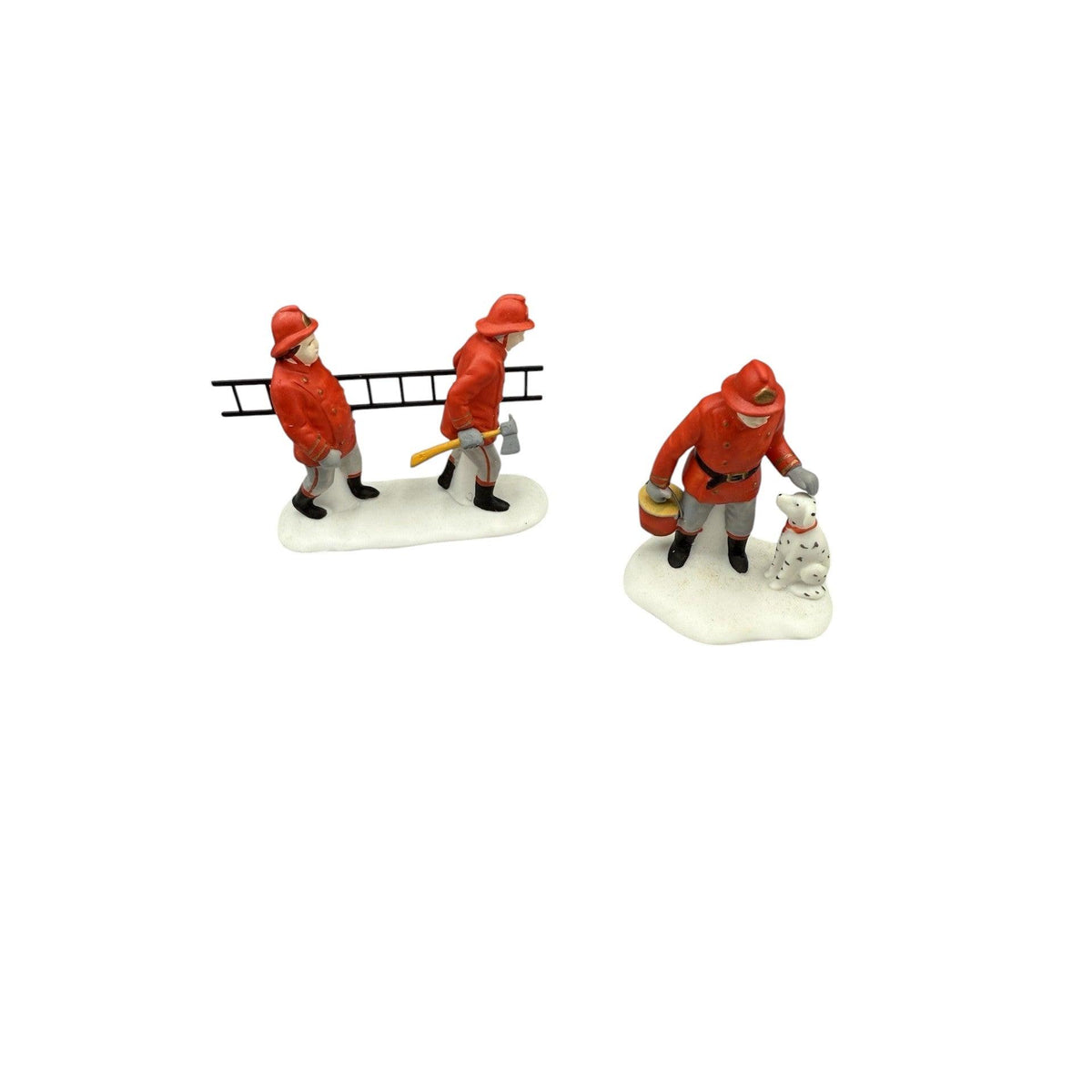 1991 The Fire Brigade – Set of 2 Department 56 Heritage Village #5546-8 1331888 Image5