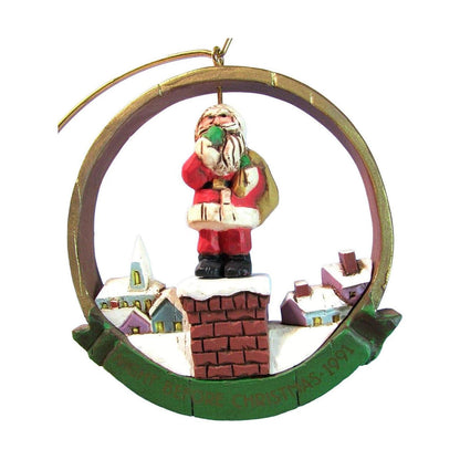 1991 The Night Before Christmas Hallmark Ornament (The Night Before Christmas) QX5307 Image4
