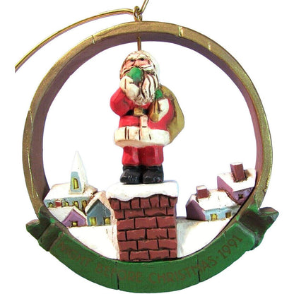 1991 The Night Before Christmas Hallmark Ornament (The Night Before Christmas) QX5307