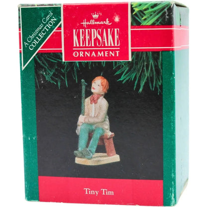 1991 Tiny Tim Hallmark Ornament (A Christmas Carol) QX5037