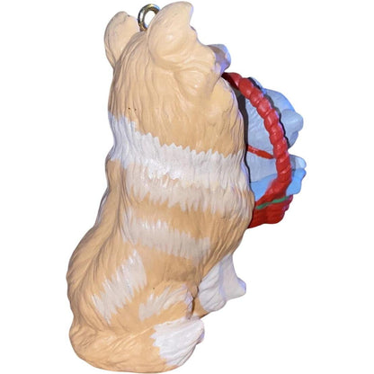 1991 Tramp and Laddie Hallmark Ornament (Dog & Cat) QX4397