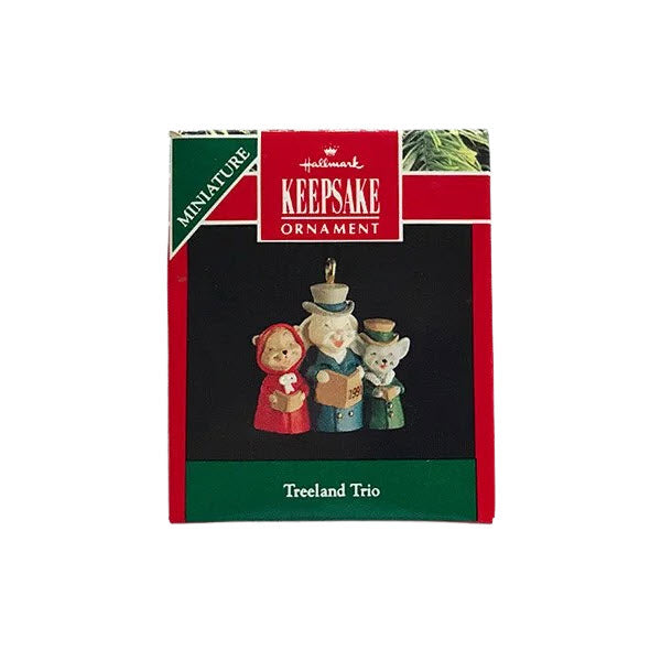 1991 Treeland Trio Hallmark Ornament (Animal) QXM5899