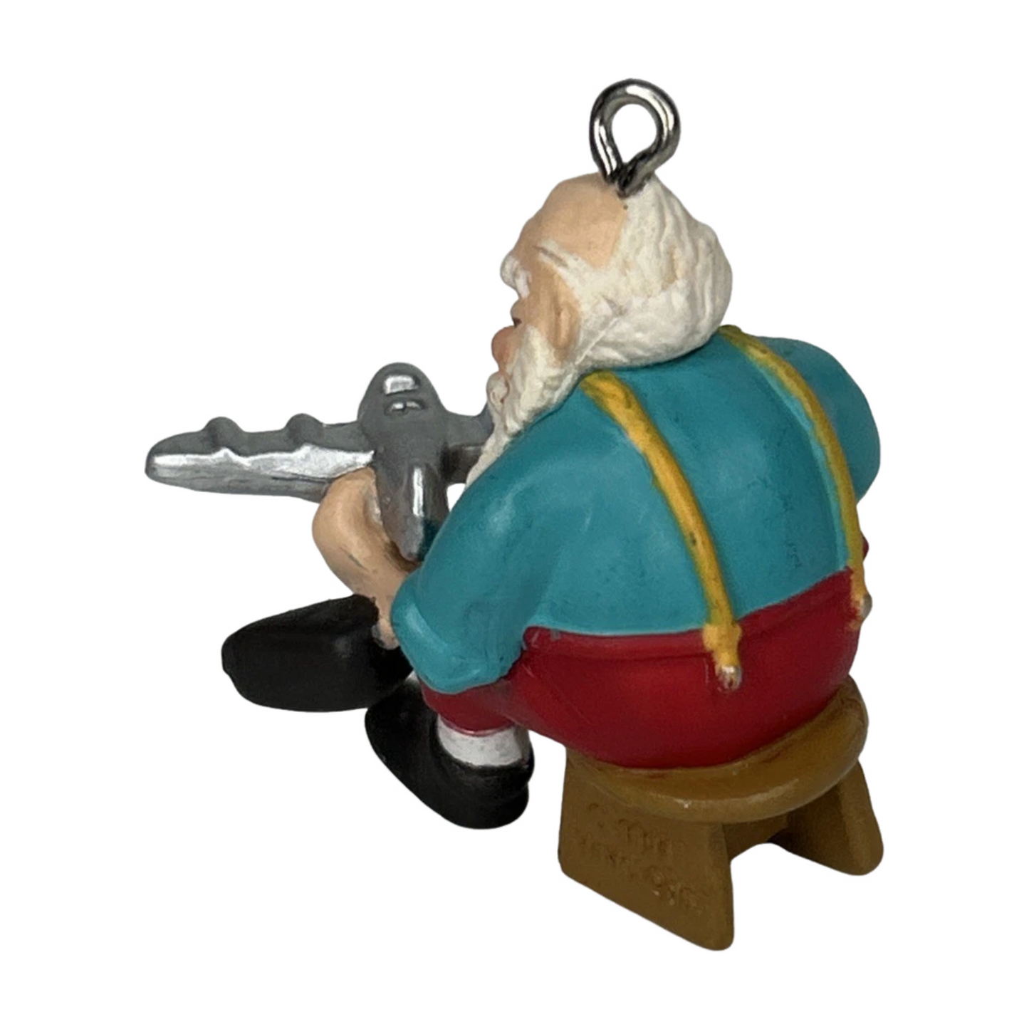 1991 Wee Toymaker Hallmark Ornament (Toymaker Santa) QXM5967 Image5