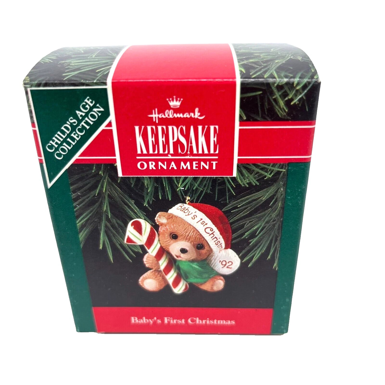 1992 Baby's First Christmas - Baby Bear Swing Enesco Ornament (Baby's First Christmas) 586943