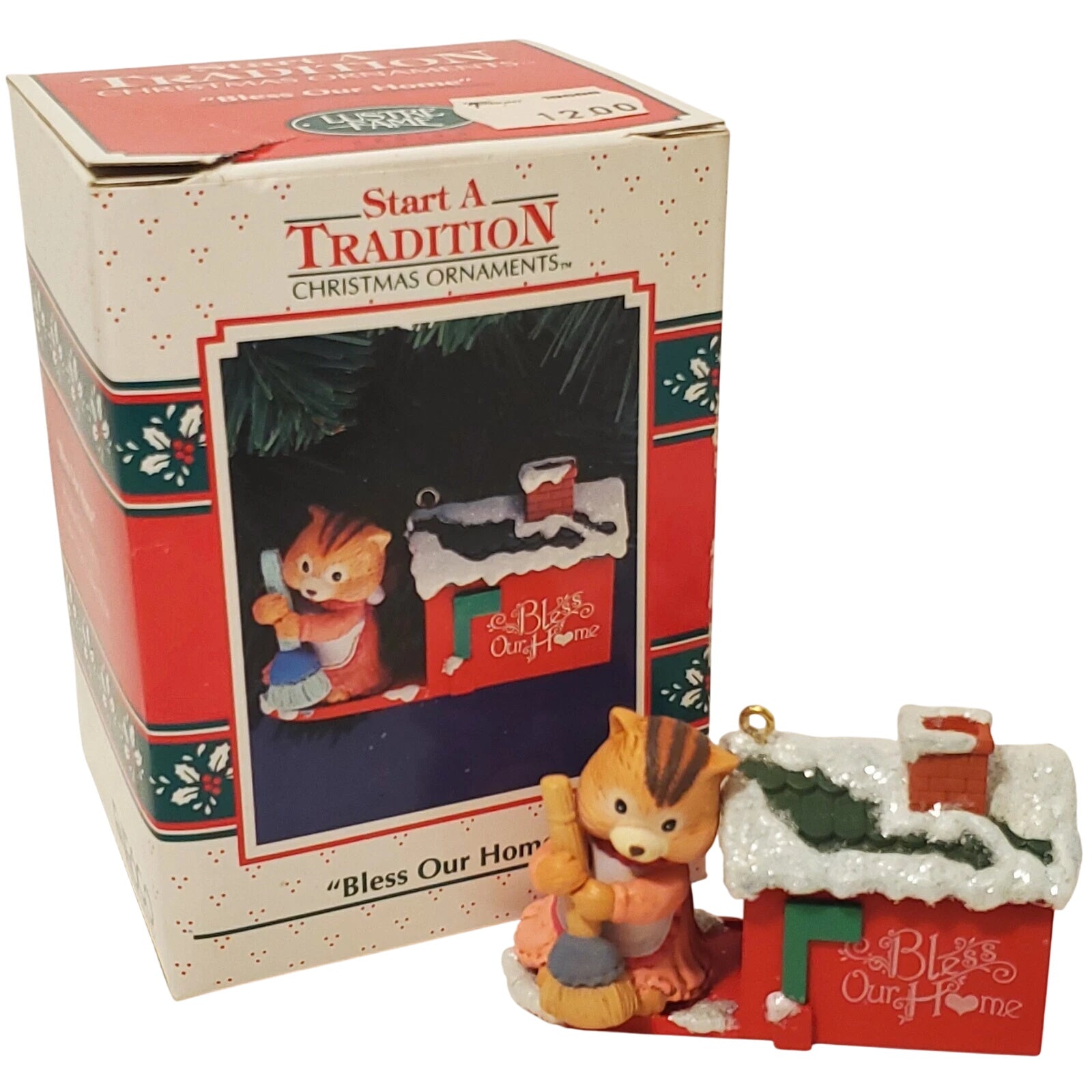 1992 Bless Our Home Enesco Ornament (Protective Animal) 595772