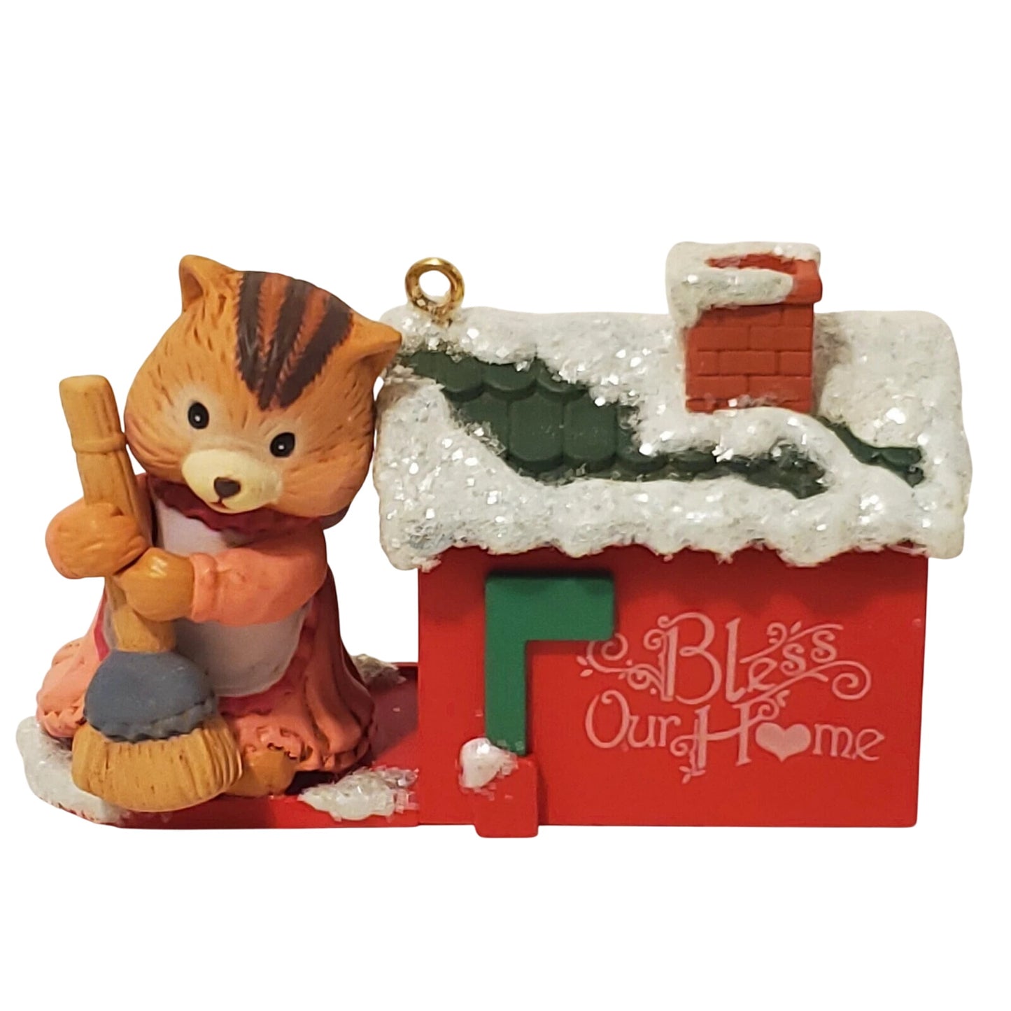 1992 Bless Our Home Enesco Ornament (Protective Animal) 595772