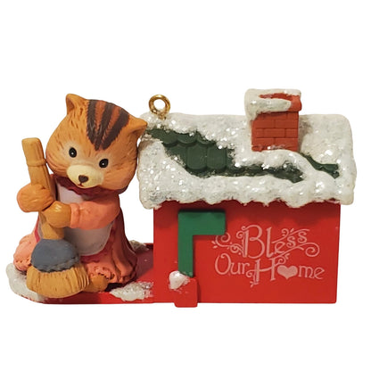 1992 Bless Our Home Enesco Ornament (Protective Animal) 595772