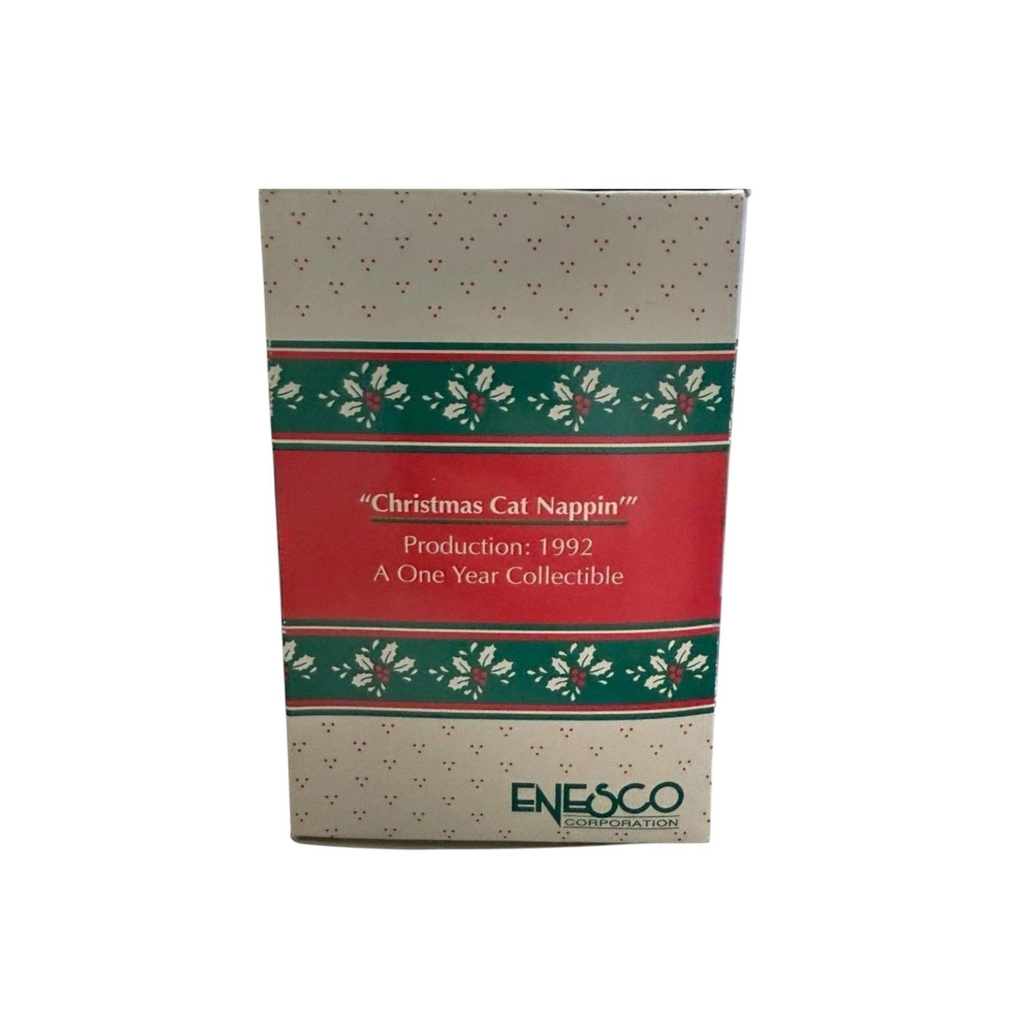 1992 Christmas Cat Nappin (Kitten)
