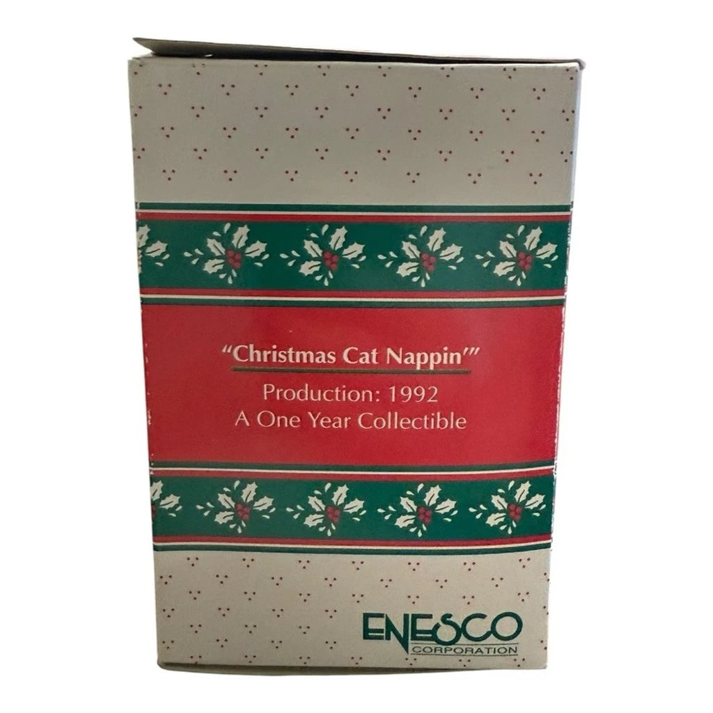 1992 Christmas Cat Nappin (Kitten)