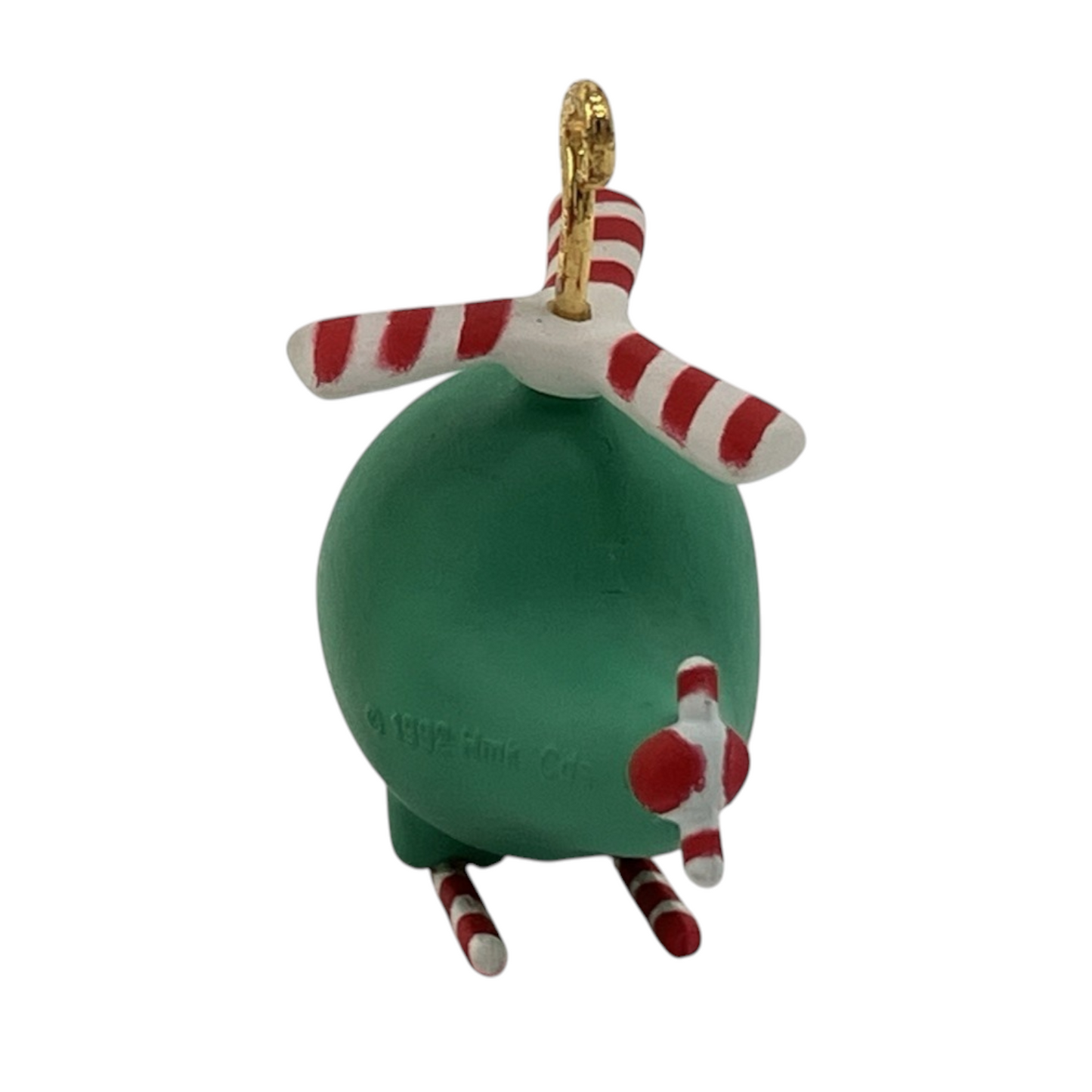 1992 Christmas Copter Hallmark Ornament (Vehicle) QXM5844