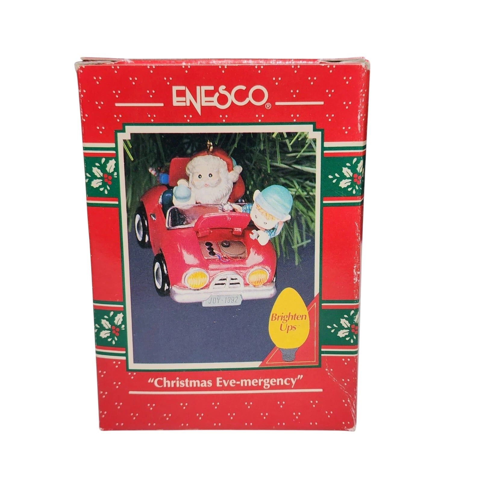 1992 Christmas Eve‑mergency Enesco Ornament (Santa Claus) 588849