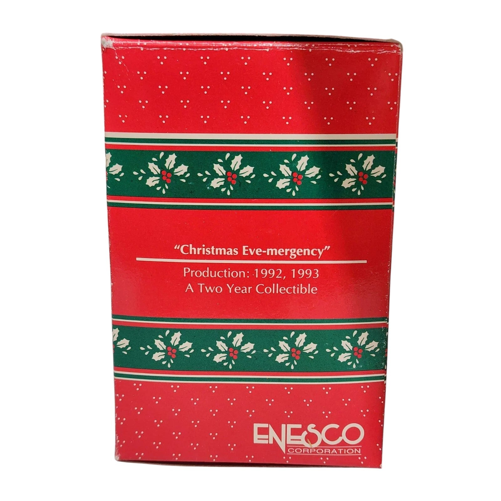 1992 Christmas Eve‑mergency Enesco Ornament (Santa Claus) 588849