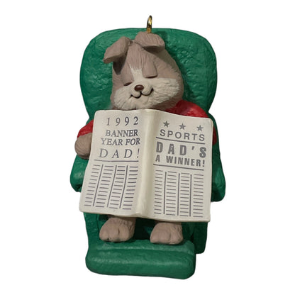 1992 Dad Hallmark Ornament (Family) QX4674