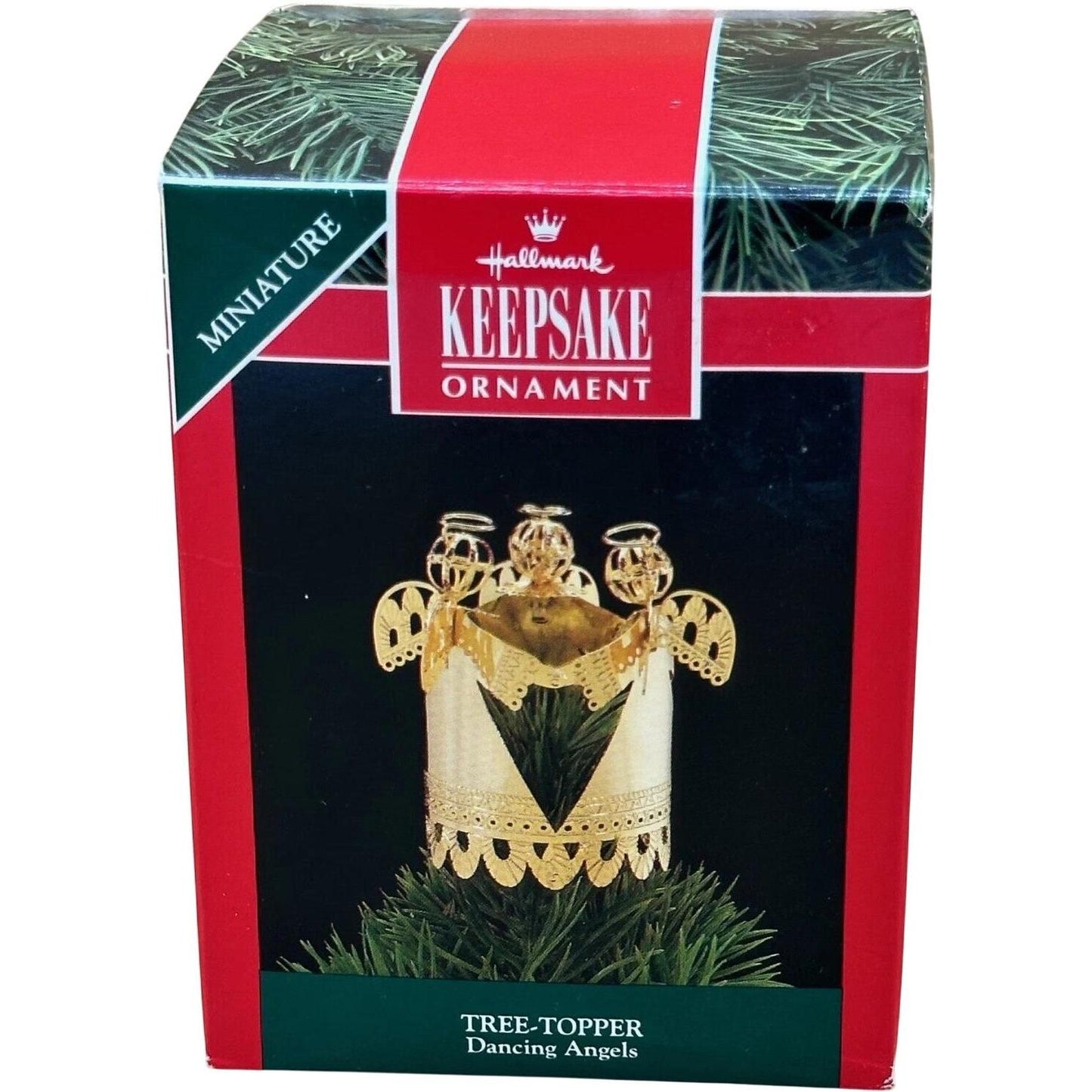 1992 Dancing Angels Tree Topper Hallmark Ornament (Angel) QXM5891