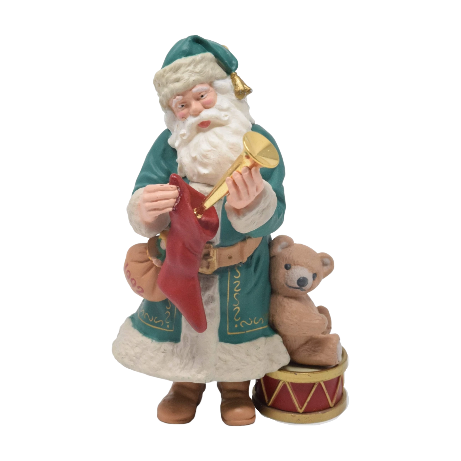 1992 Filling the Stocking Hallmark Ornament (Merry Olde Santa) QX4414