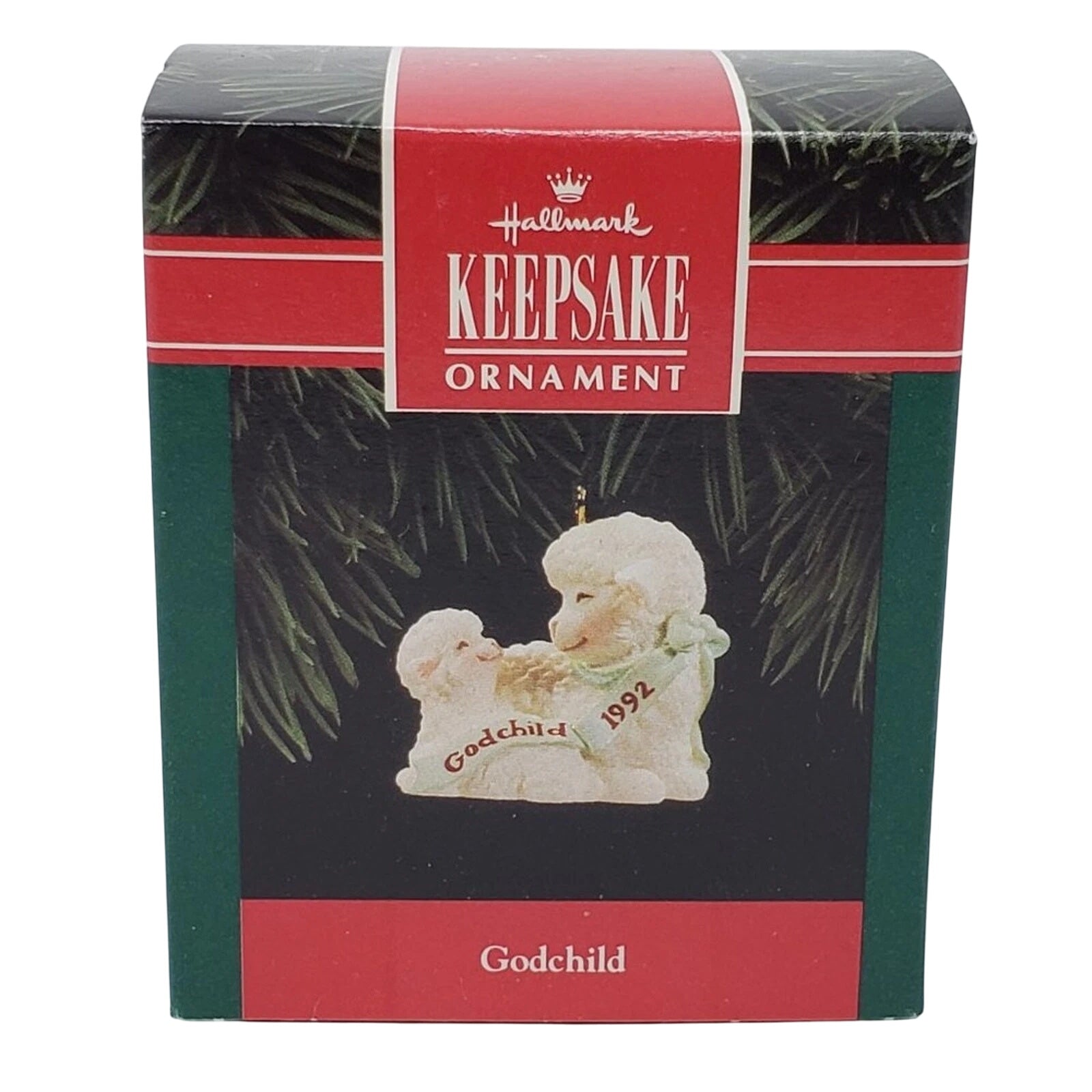 1992 Godchild Hallmark Ornament (Family) QX5941